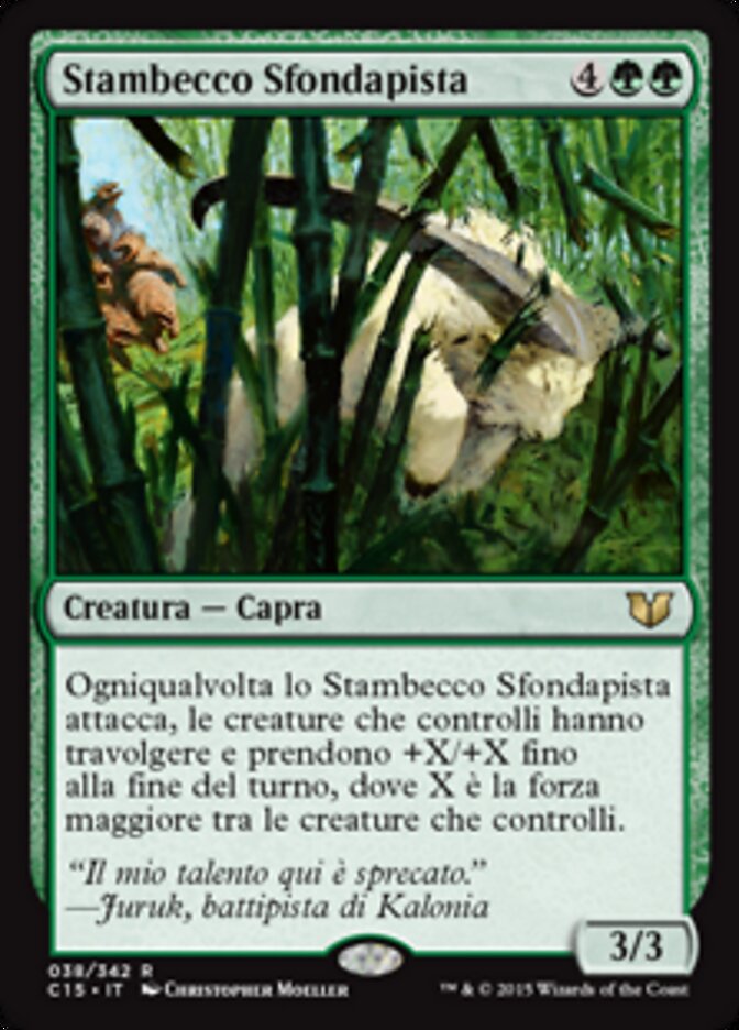 Stambecco Sfondapista