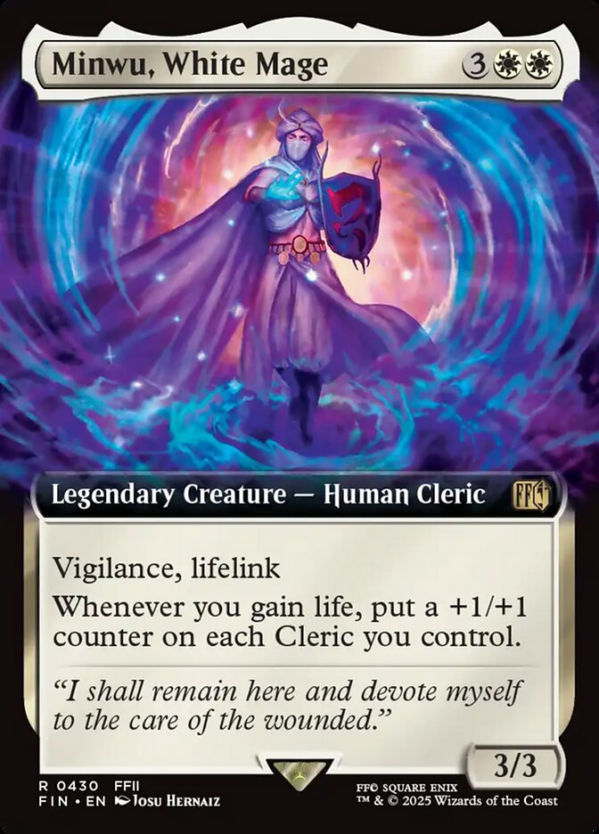 Minwu, White Mage