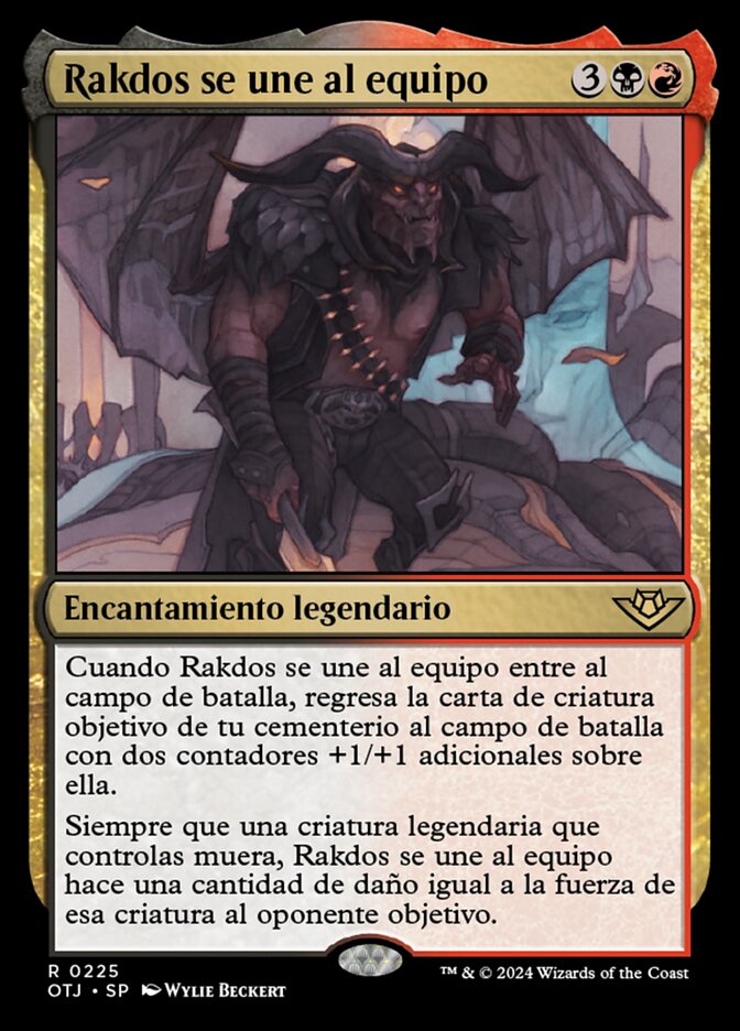 Rakdos se une al equipo