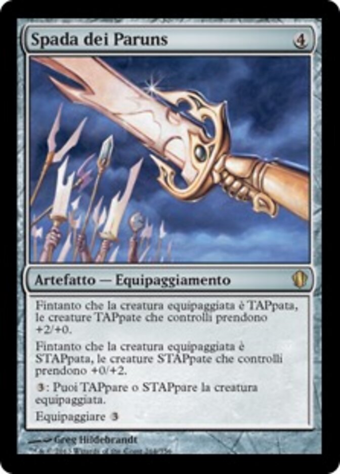 Spada dei Paruns