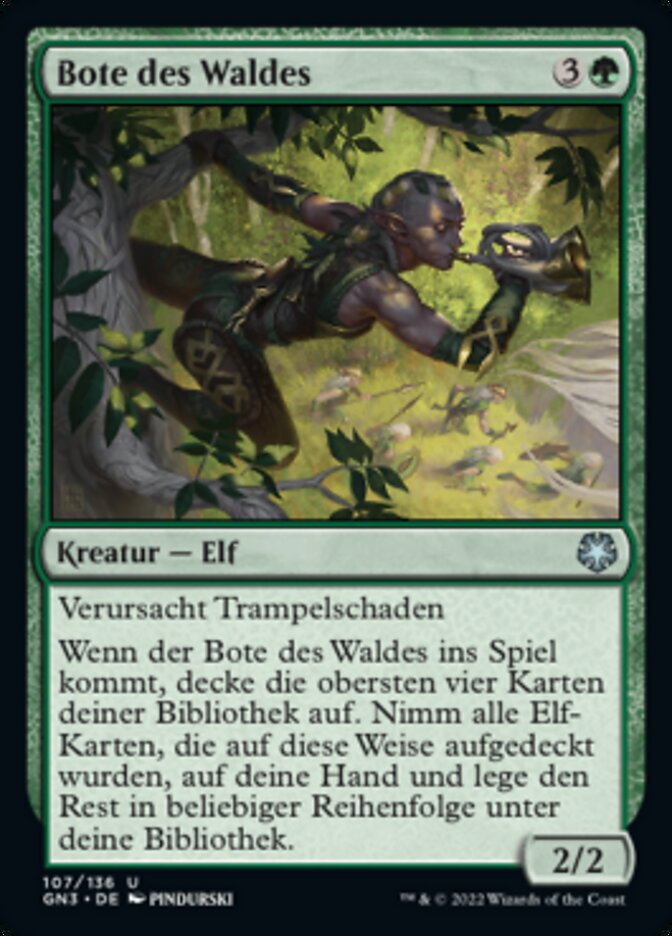 Bote des Waldes