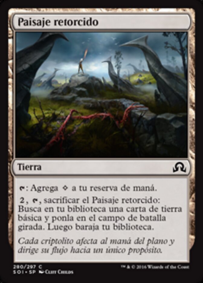 Paisaje retorcido