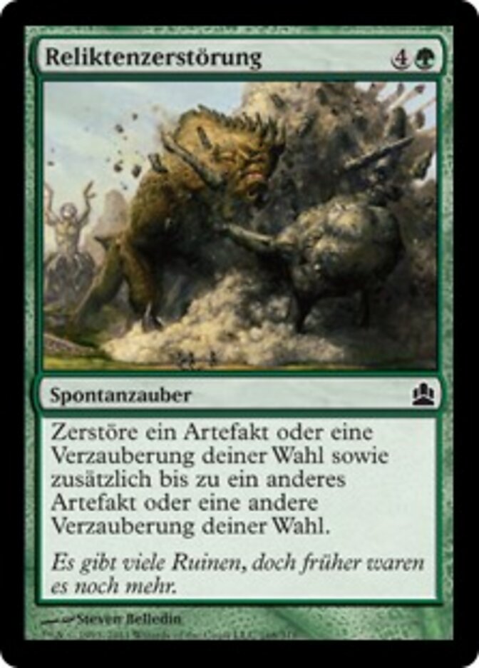 Reliktenzerstörung