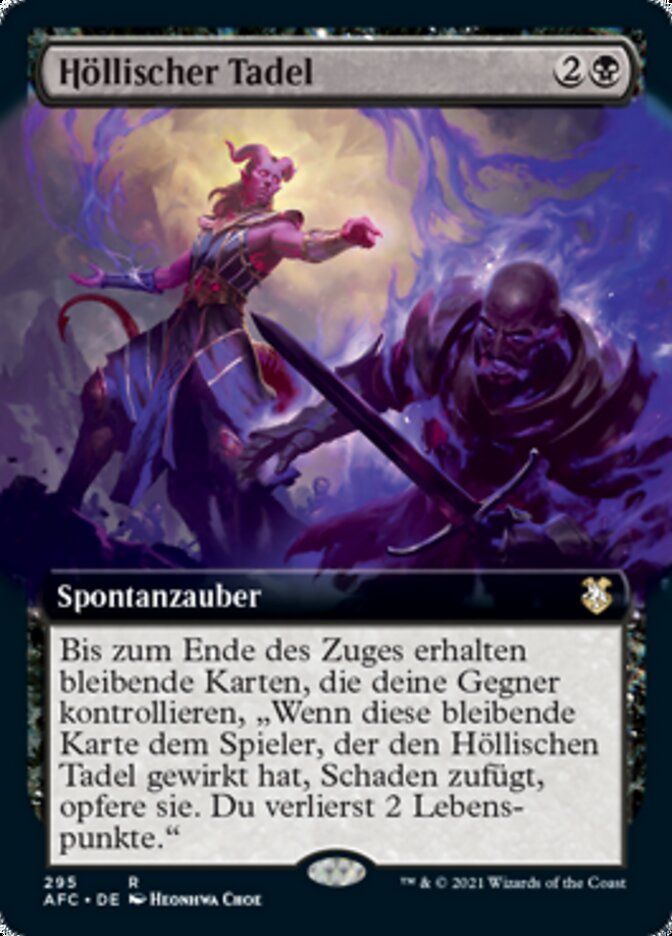 Höllischer Tadel