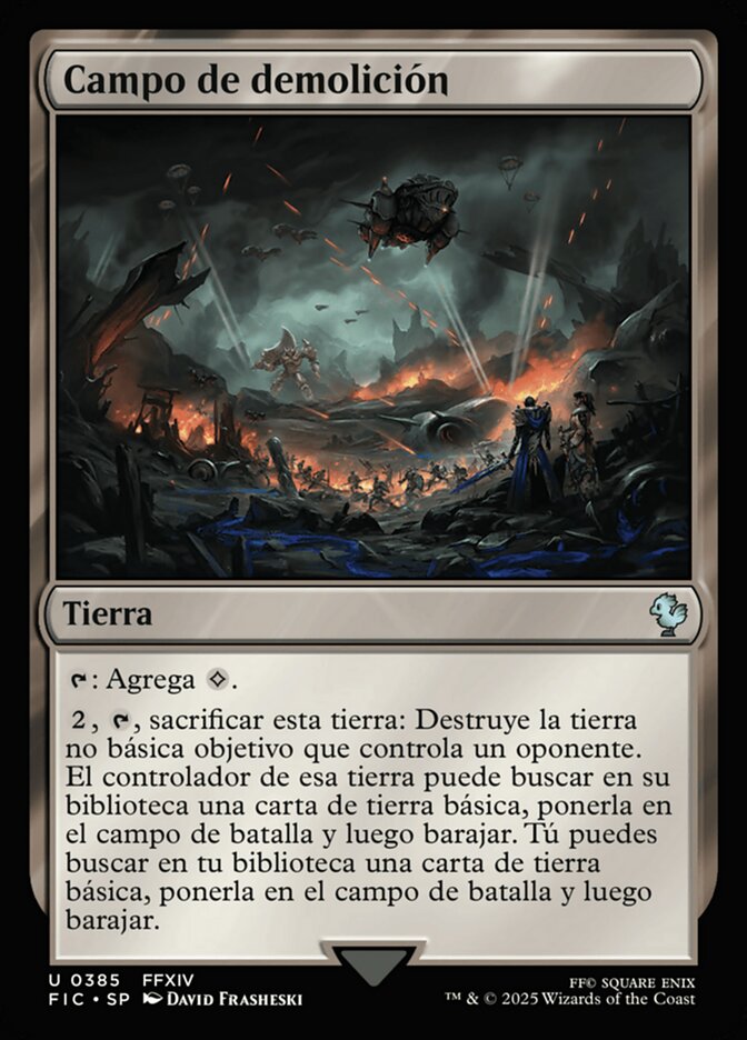 Campo de demolición