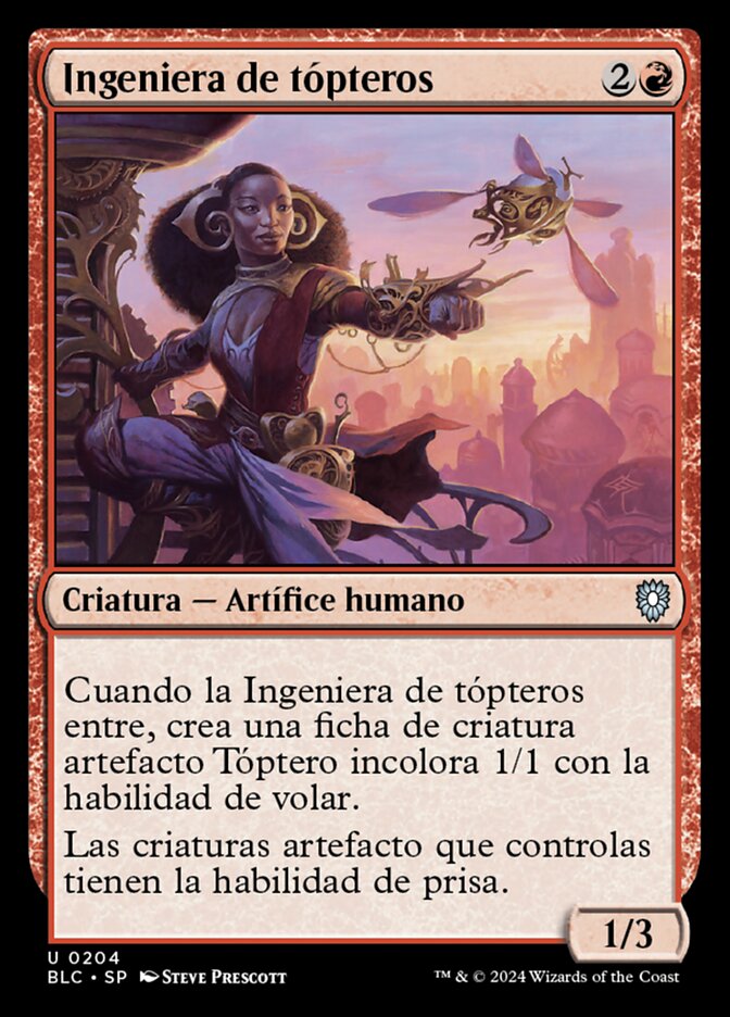 Ingeniera de tópteros