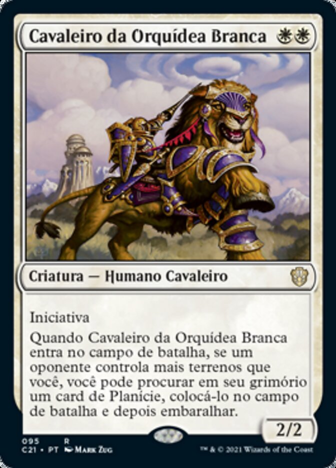 Cavaleiro da Orquídea Branca