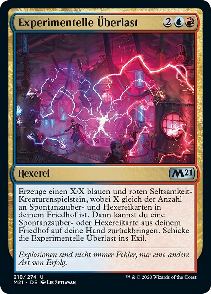 Experimentelle Überlast