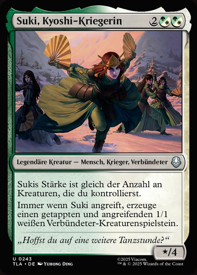 Suki, Kyoshi-Kriegerin