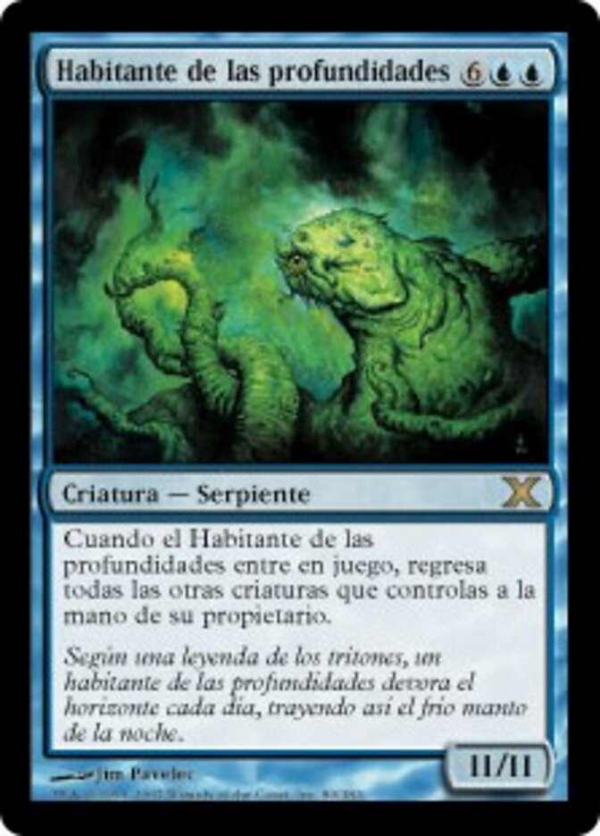 Habitante de las profundidades