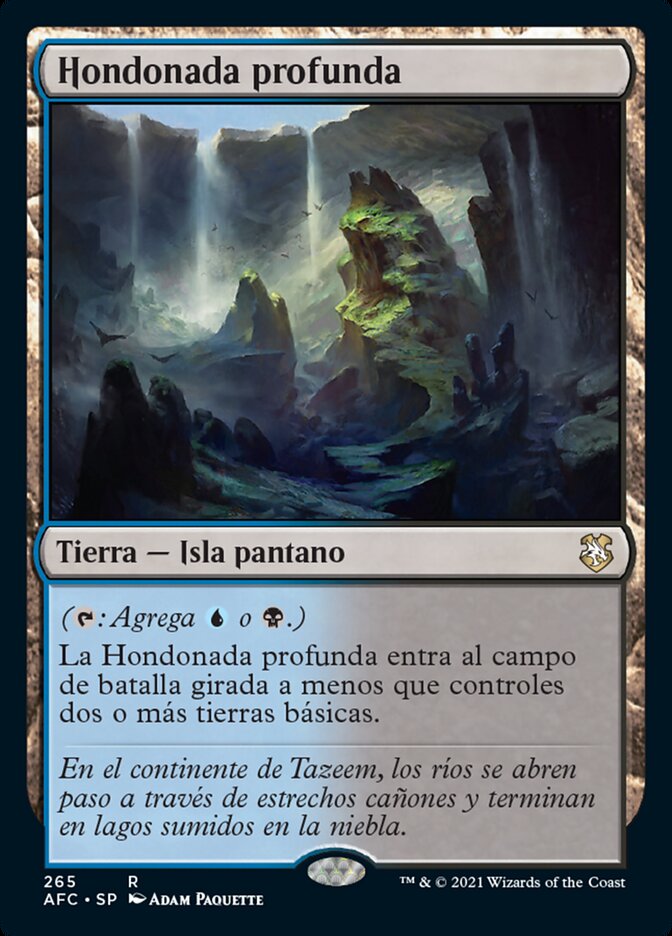 Hondonada profunda