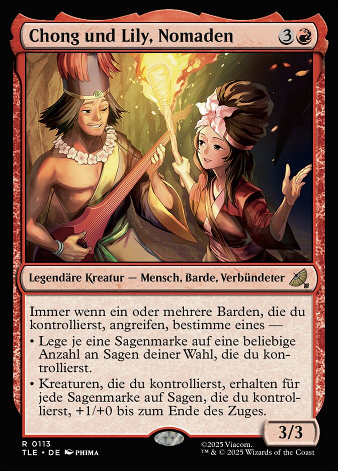 Chong und Lily, Nomaden