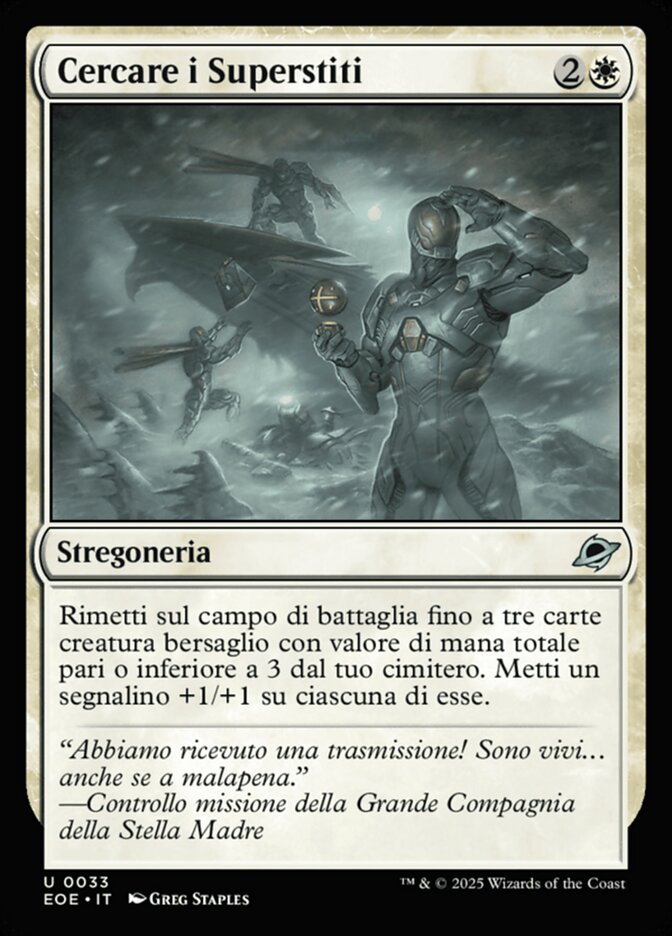 Cercare i Superstiti