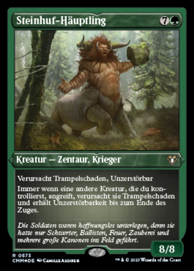 Steinhuf-Häuptling