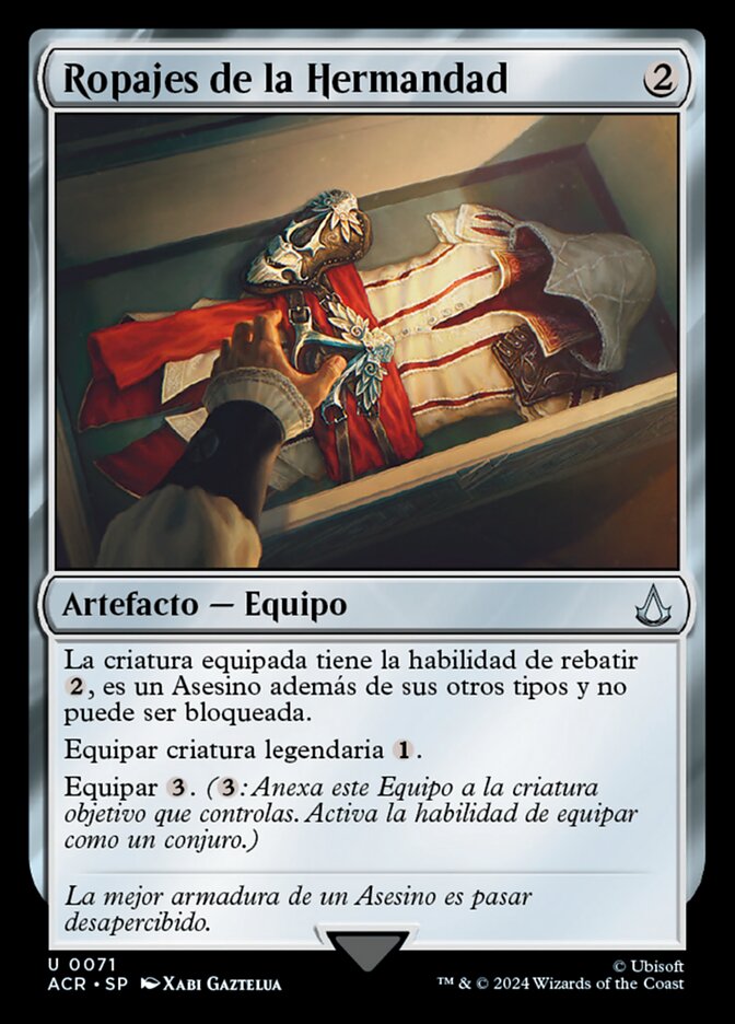Ropajes de la Hermandad