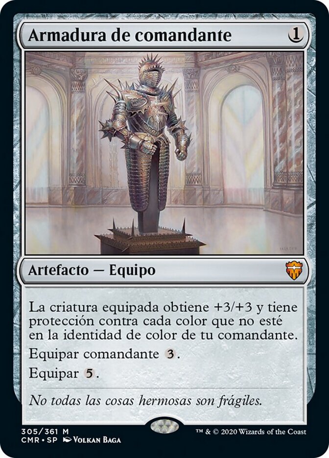 Armadura de comandante