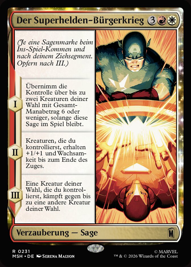 Der Superhelden-Bürgerkrieg