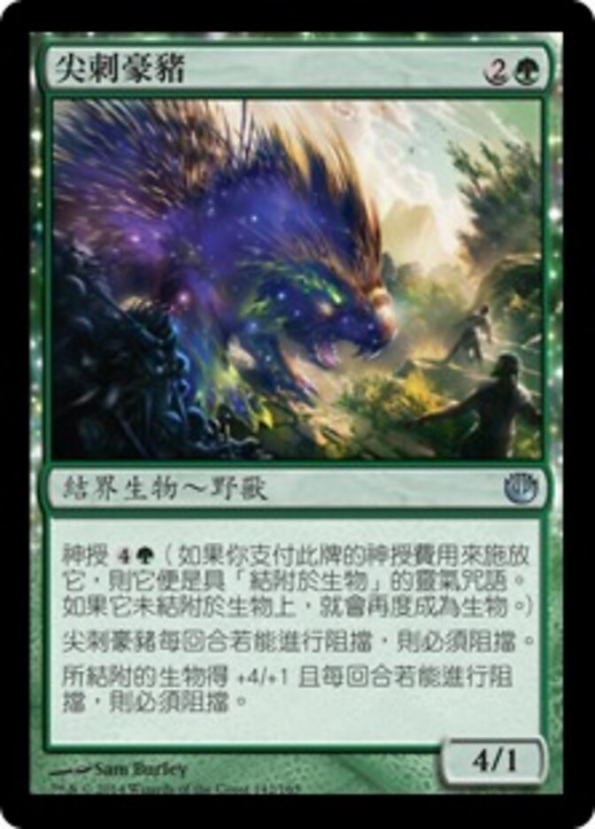 尖刺豪豬
