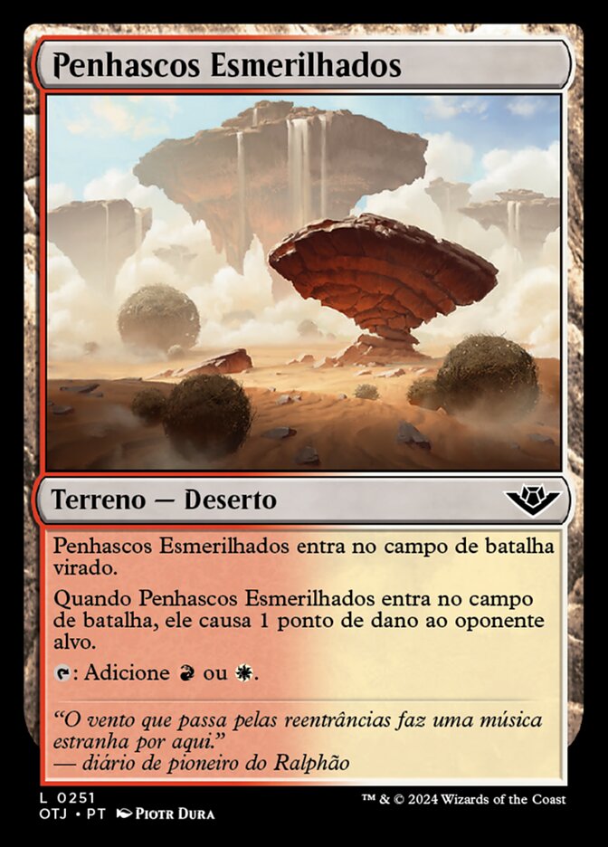 Penhascos Esmerilhados