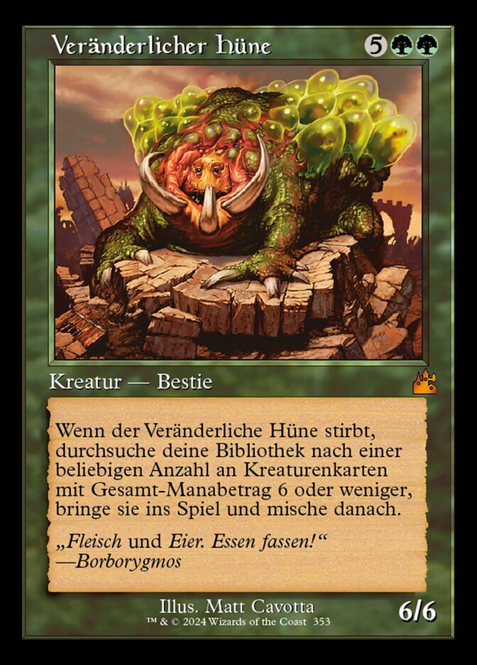 Veränderlicher Hüne