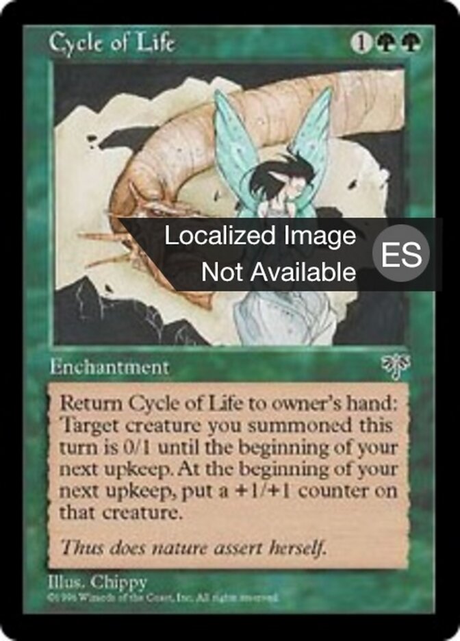 Ciclo de la vida