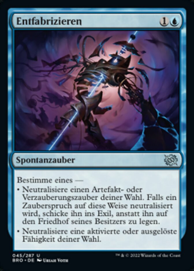 Entfabrizieren