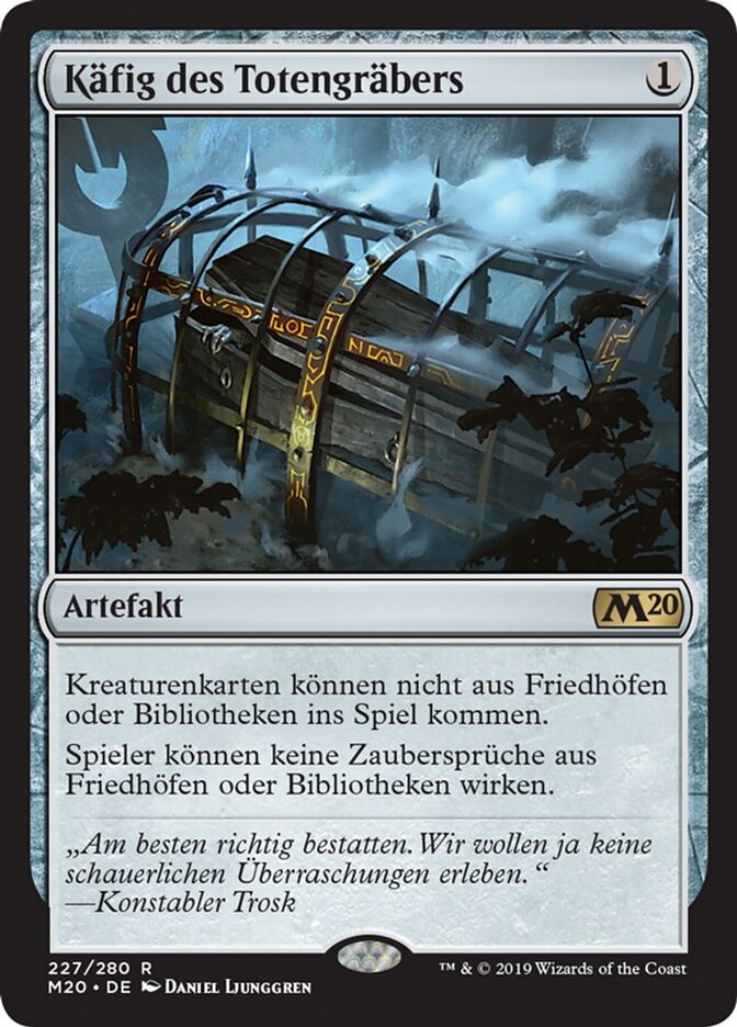 Käfig des Totengräbers