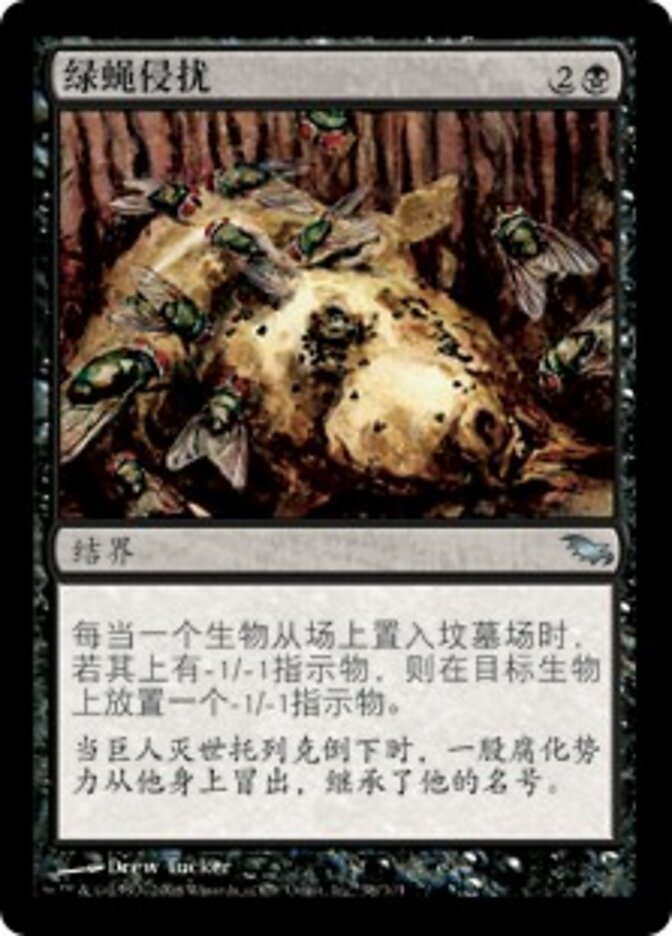 绿蝇侵扰