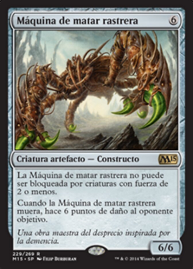 Máquina de matar rastrera