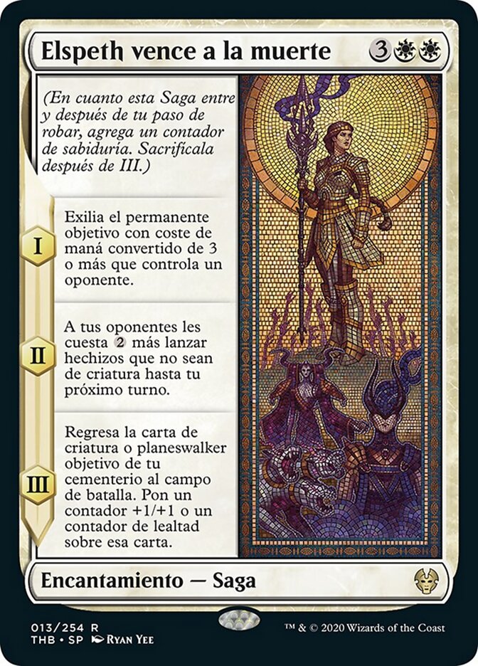 Elspeth vence a la muerte