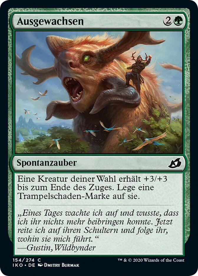 Ausgewachsen