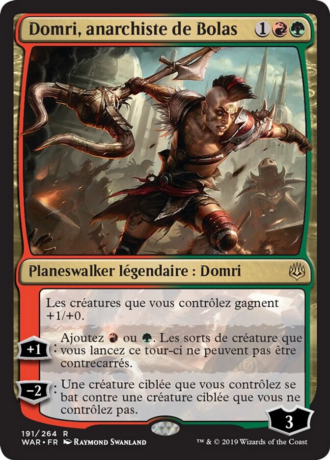 Domri, anarchiste de Bolas