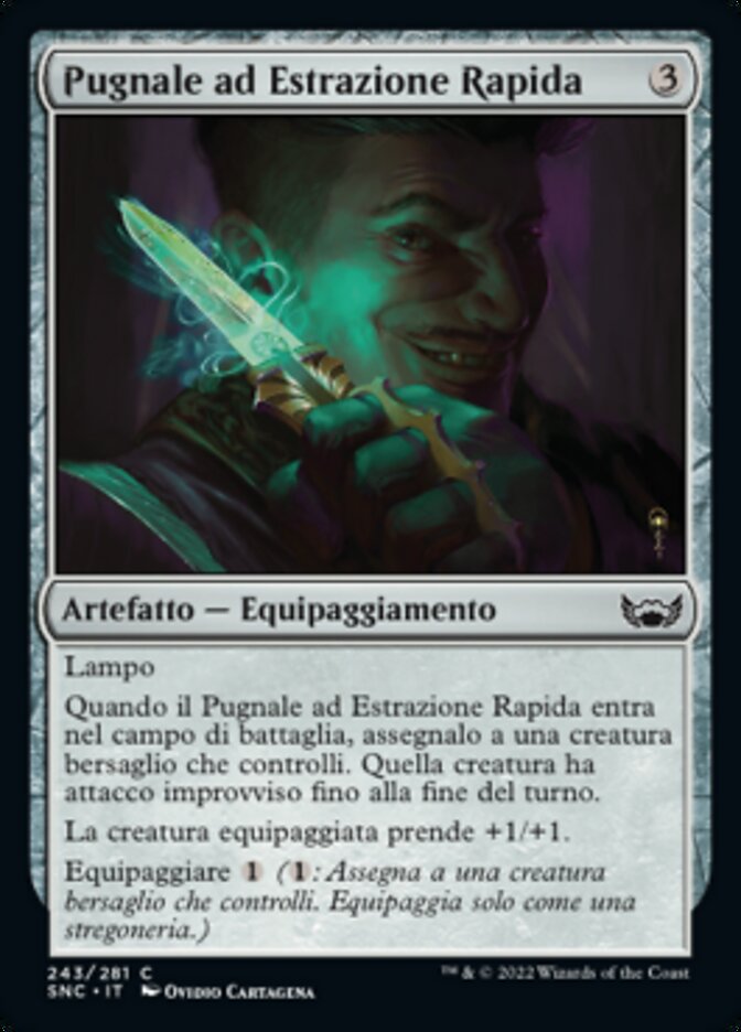 Pugnale ad Estrazione Rapida