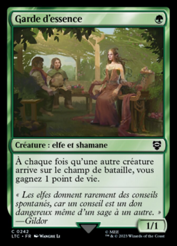 Garde d'essence