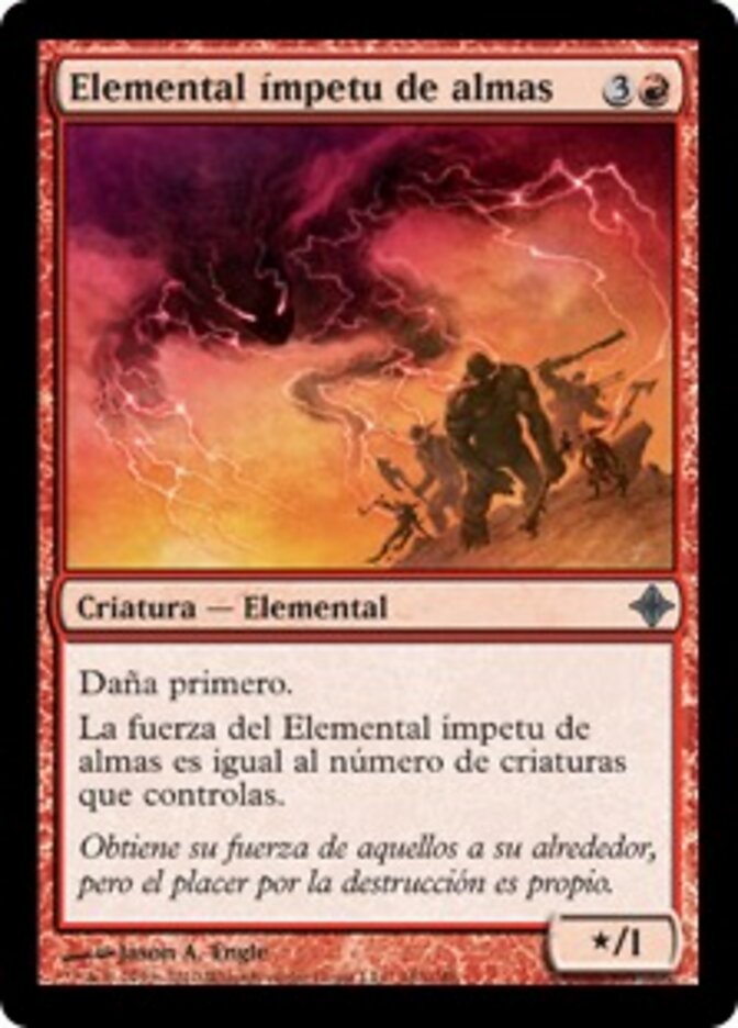 Elemental ímpetu de almas