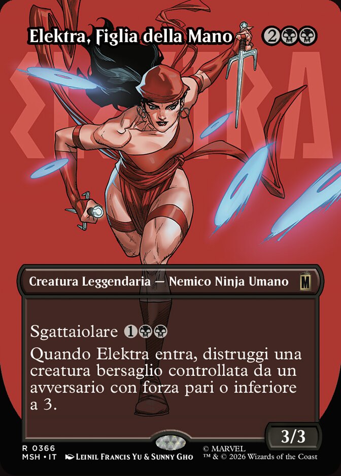 Elektra, Figlia della Mano