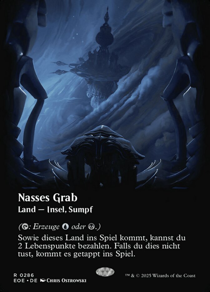 Nasses Grab