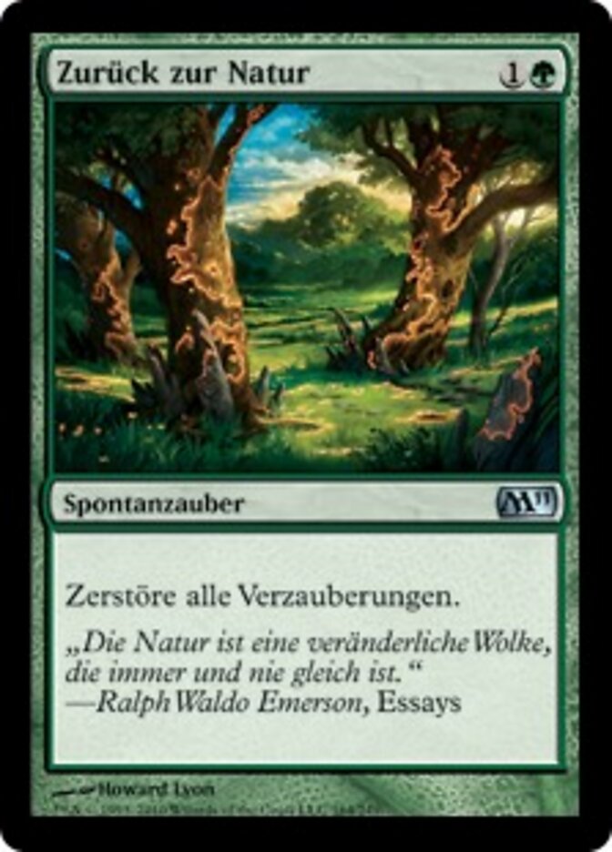 Zurück zur Natur