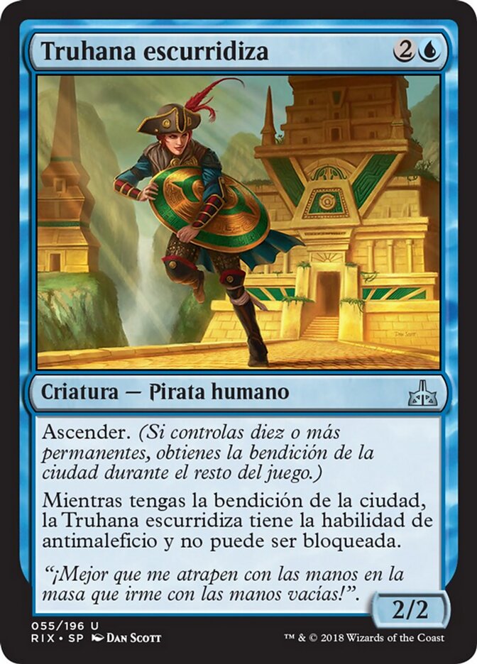 Truhana escurridiza