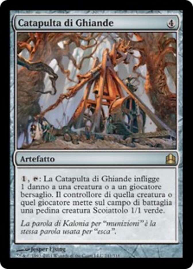 Catapulta di Ghiande