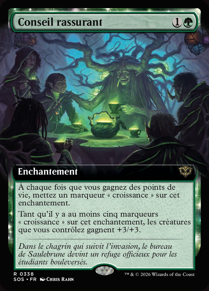 Conseil rassurant