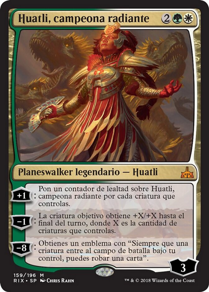 Huatli, campeona radiante
