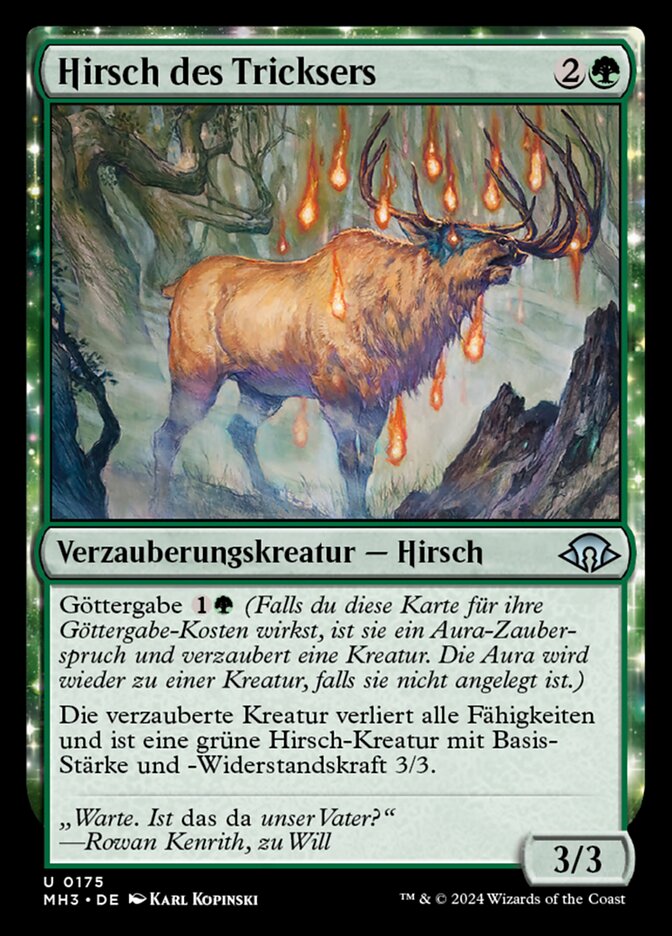 Hirsch des Tricksers