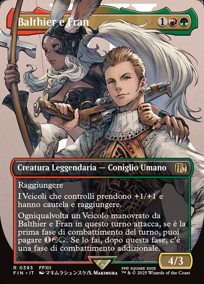 Balthier e Fran