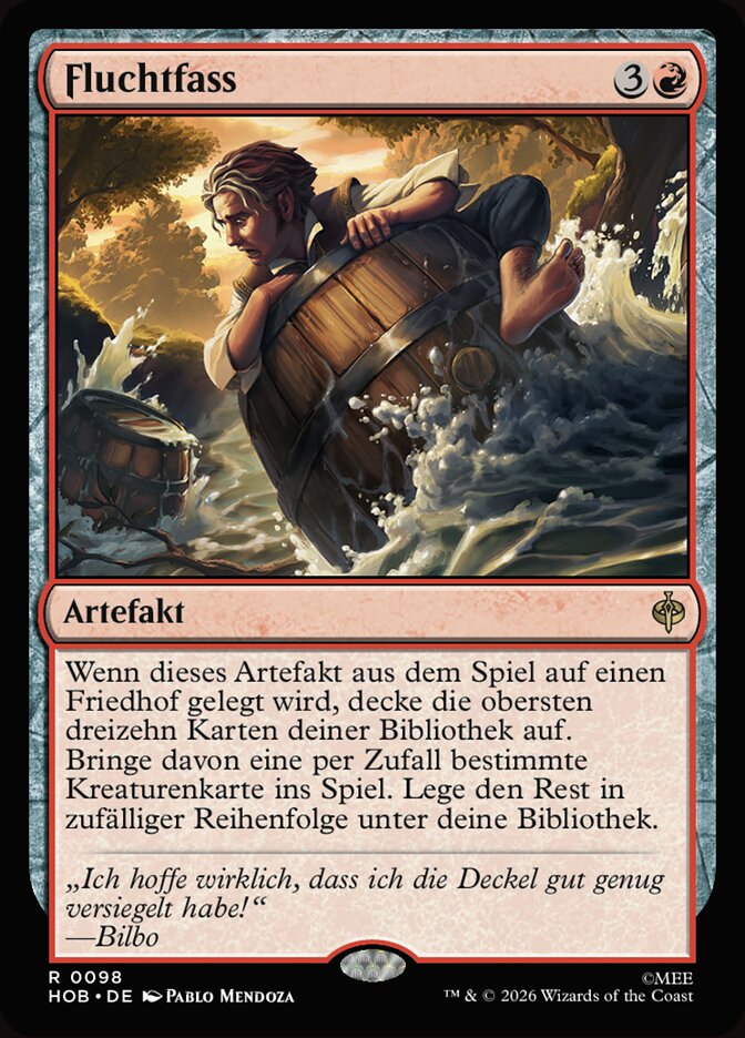 Fluchtfass