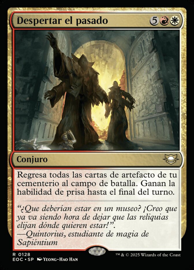Despertar el pasado