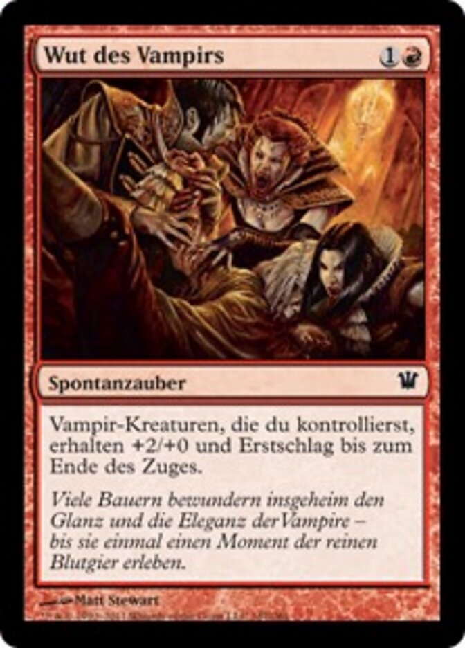 Wut des Vampirs