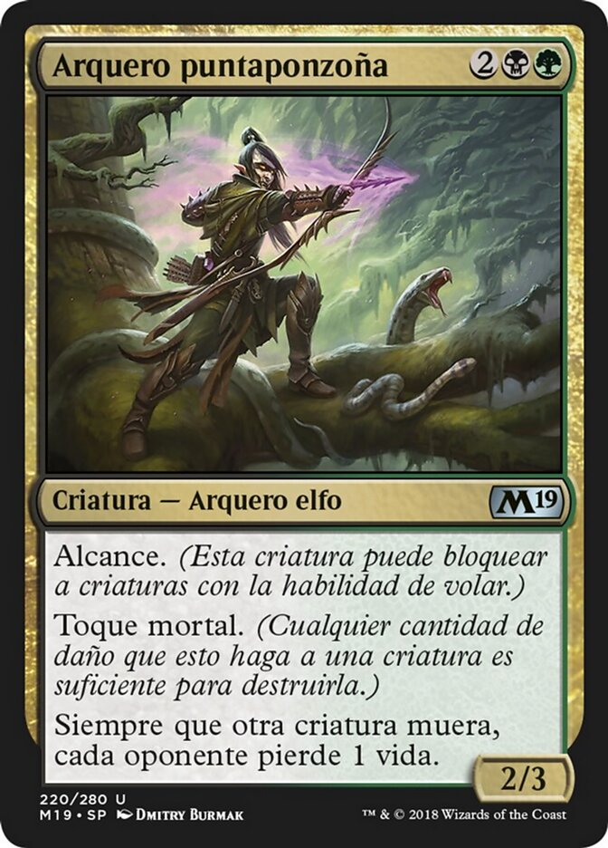 Arquero puntaponzoña