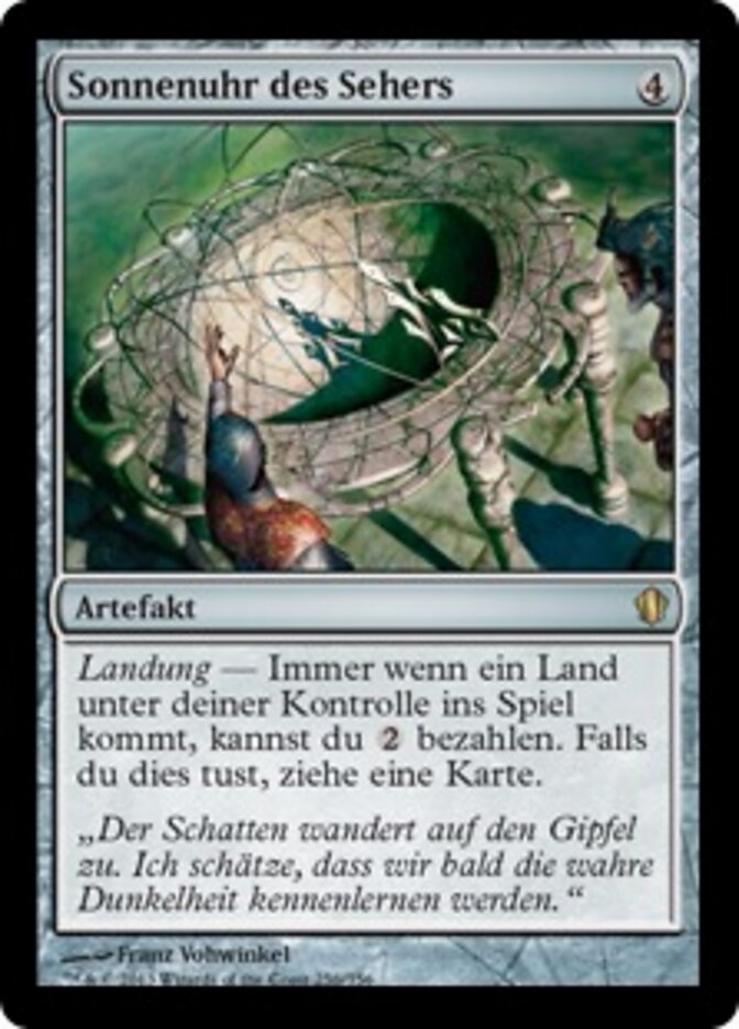 Sonnenuhr des Sehers