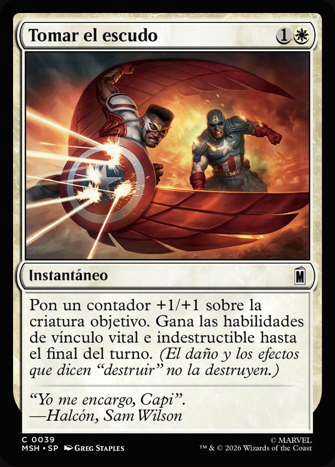 Tomar el escudo